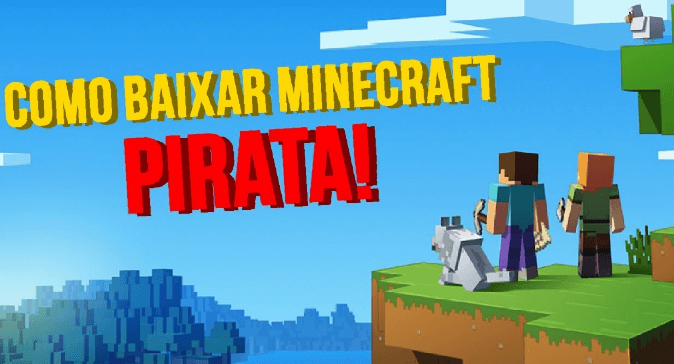 Jogo Minecraft Pirata Download / Baixar Grátis Online