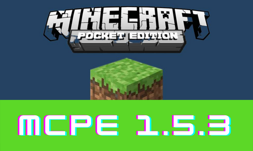 Minecraft PE 1.5.3 poster