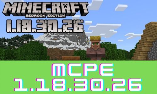 Minecraft PE 1.18.30.26 poster