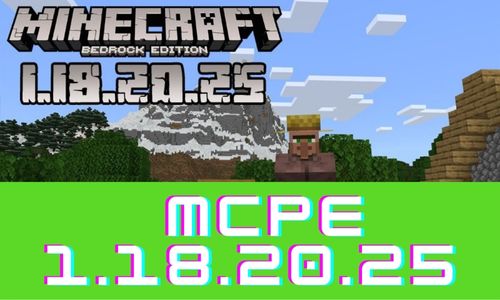 Download Minecraft PE 1.18.20.25 for Android