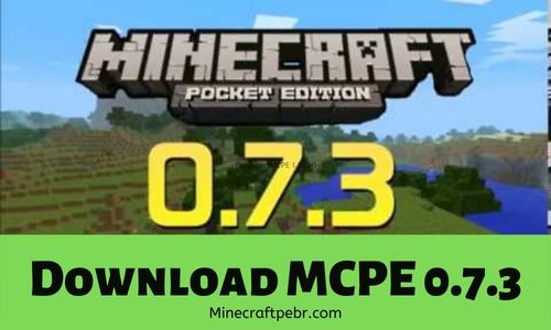 Minecraft PE 0.7.3 poster