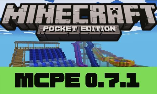Minecraft PE 0.7.1 poster