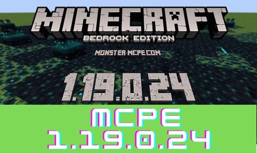 Minecraft PE 1.19.0.24 poster