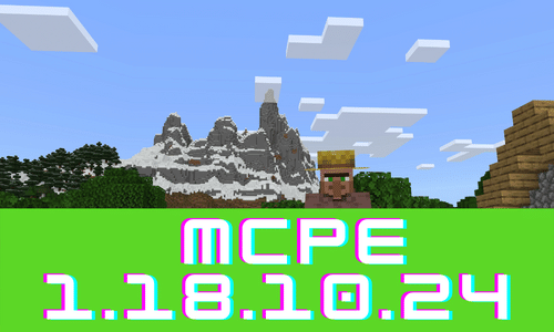 Minecraft PE 1.18.10.24 Apk Free | Cliffs & Caves
