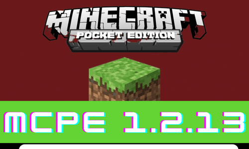 Minecraft Pocket Edition 1.2.13 poster