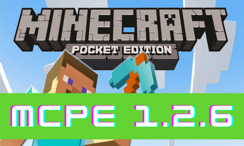 Minecraft PE 1.2.6 poster
