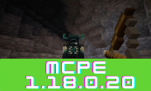 Minecraft PE 1.18.0.20 poster