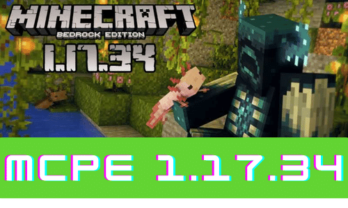  Minecraft PE 1.17.34 poster