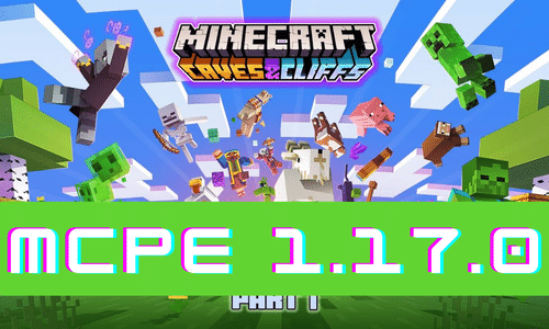 Minecraft PE 1.17.0 poster