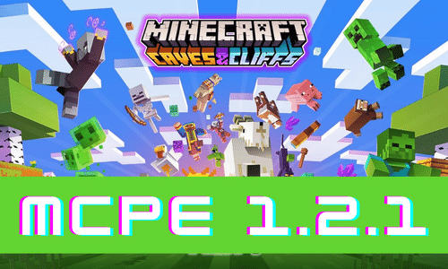 Minecraft PE 1.2.1 poster