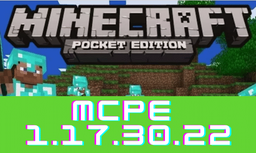 Minecraft PE 1.17.30.22 poster