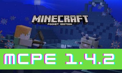 Minecraft PE 1.4.2 poster