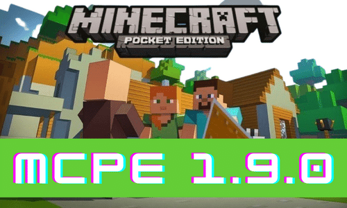 Minecraft PE 1.9.0 poster