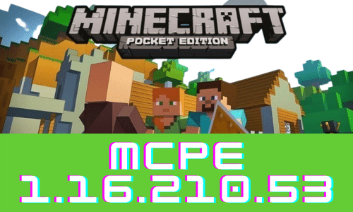 Minecraft PE 1.16.210.53 Apk Free Downlead