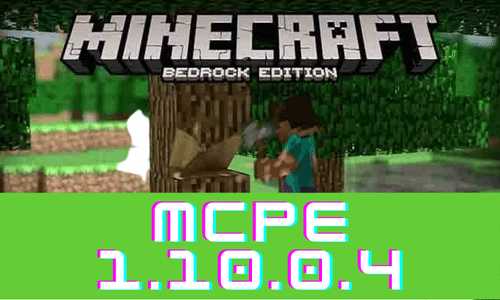 Minecraft PE 1.10.0.4 poster