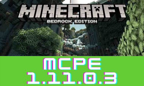 Minecraft PE 1.11.0.3 poster
