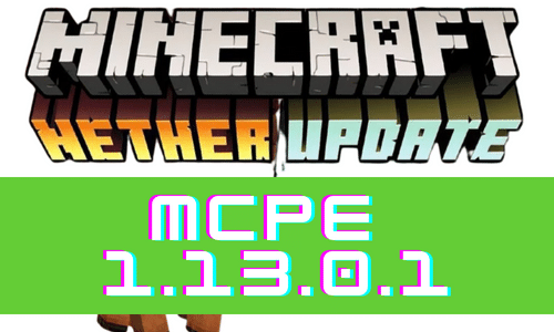 Minecraft PE 1.13.0.1 poster