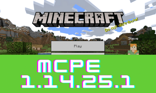 Minecraft PE 1.14.25.1