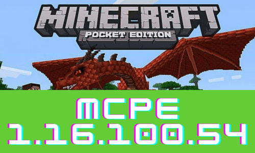 Minecraft PE 1.16.100.54 poster
