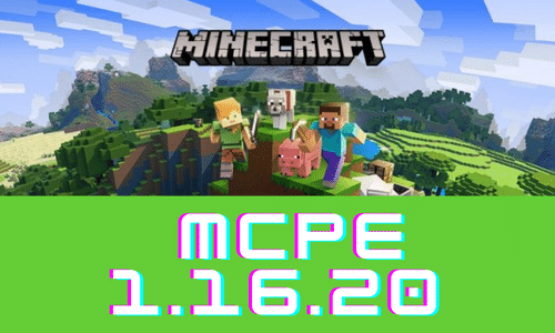  MCPE 1.16.20 poster