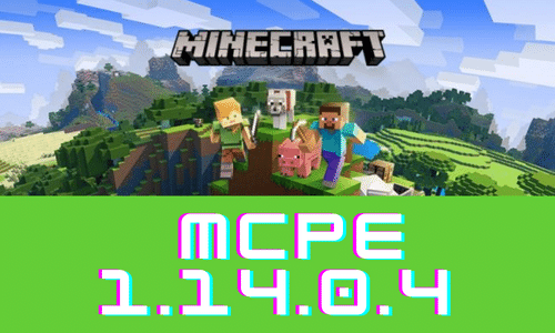 Minecraft PE 1.14.0.4 poster