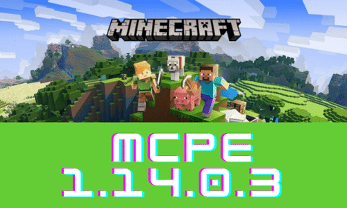 Minecraft PE 1.14.0.3 poster